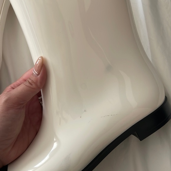 CHANEL Rain boots white 37 - Picture 14 of 15